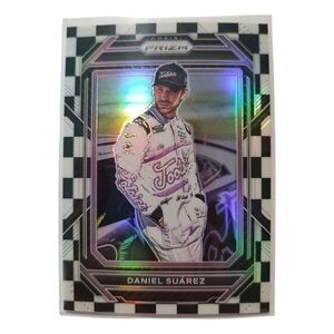 2023 Prizm Racing Card Daniel Suárez Nascar Rare Hit /50 03/50 Checkered
